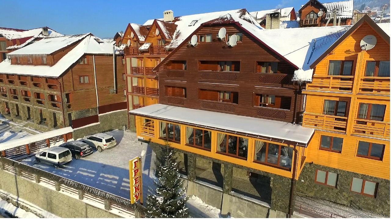 Greku Hotel Bukovel Esterno foto